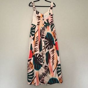 Tropical Maxi Dress